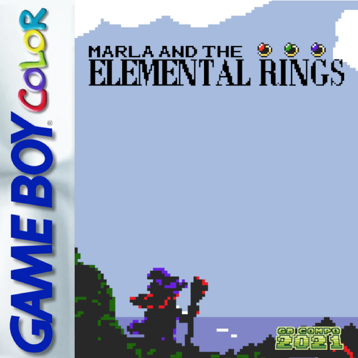 Marla and the Elemental Rings box art