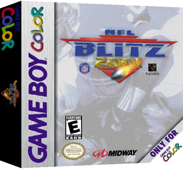 NFL Blitz 2001 — box-3D (US)