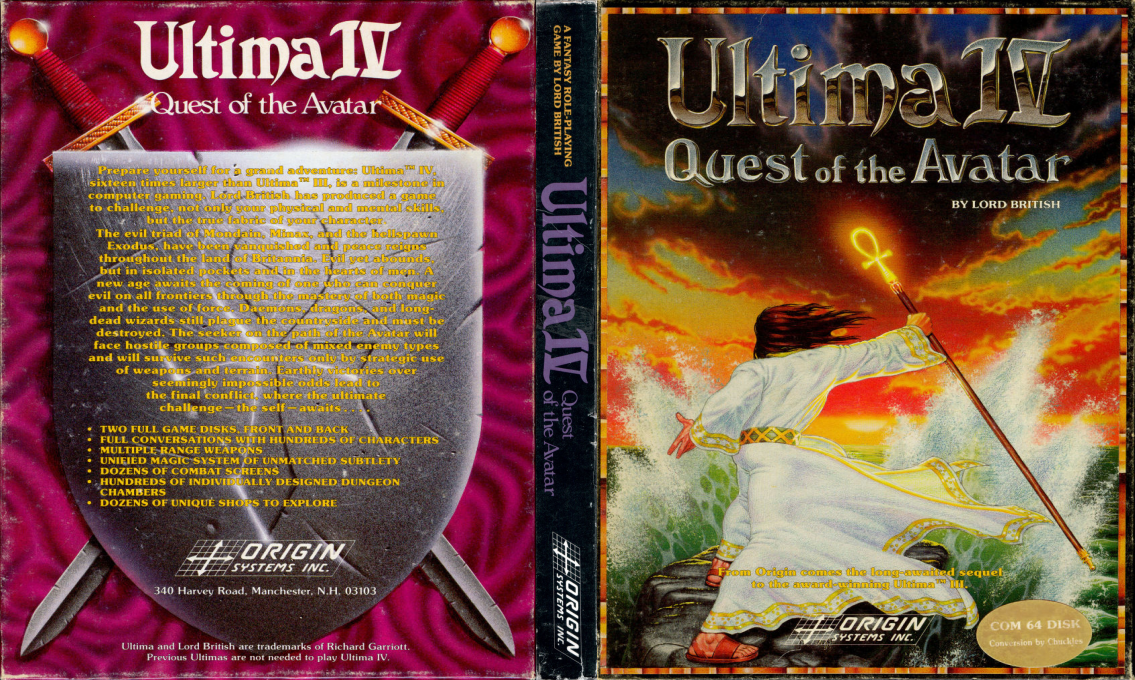 Ultima 4 - Quest Of The Avatar — box-texture (US)