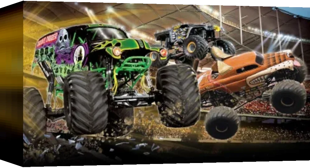 Monster Jam — box-3D (EU)