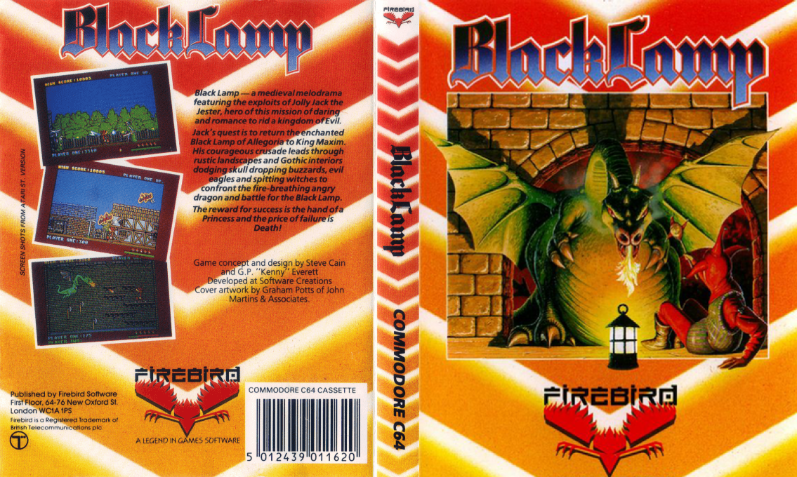 Black Lamp — box-texture (EU)