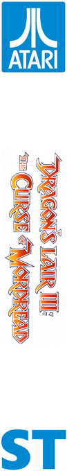 Dragon's Lair 3 - The Curse Of Mordread — box-2D-side (EU)