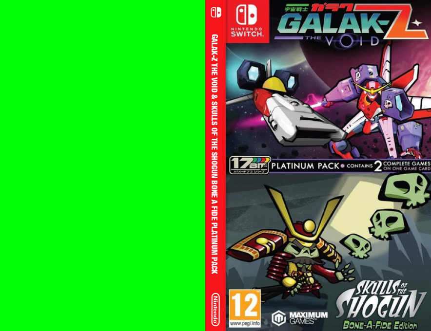 Galak-Z The Void & Skulls of the Shogun Bone a Fide Platinum Pack — box-texture (EU)