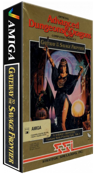 Advanced Dungeons & Dragons - Gateway to the Savage Frontier - A Savage Frontier Fantasy Role-Playing Epic, Vol.I — box-3D (US)