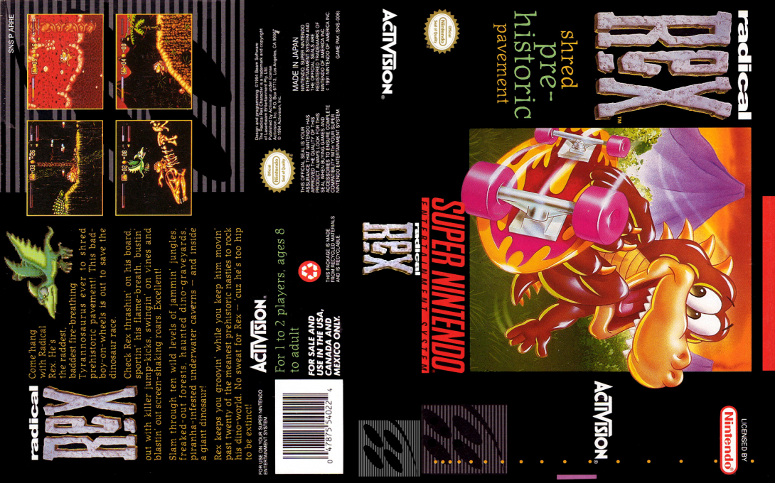Radical Rex — box-texture (US)