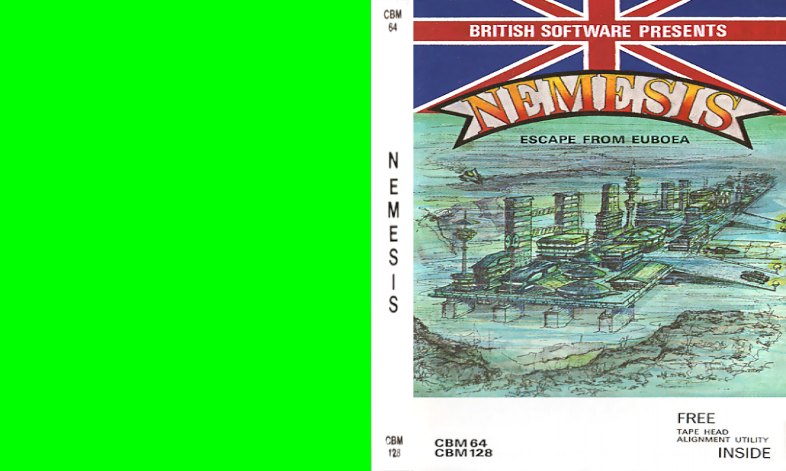 Nemesis - Escape From Euboea (British Software) — box-texture (EU)
