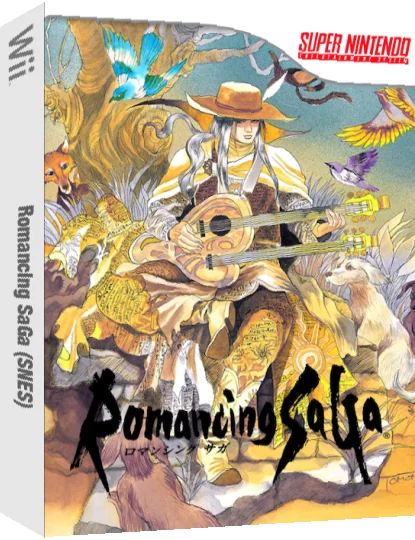 Romancing SaGa — box-3D (JP)