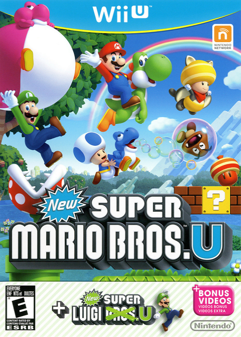 New Super Mario Bros. U plus New Super Luigi U box art