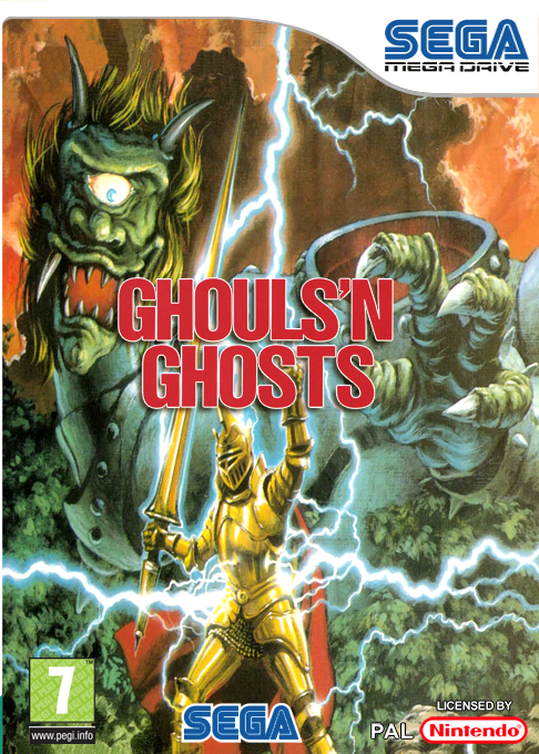 Ghouls 'n Ghosts — box-2D (EU)