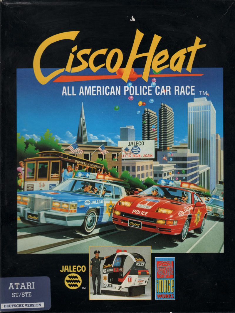 Cisco Heat - All American Police Car Race box art