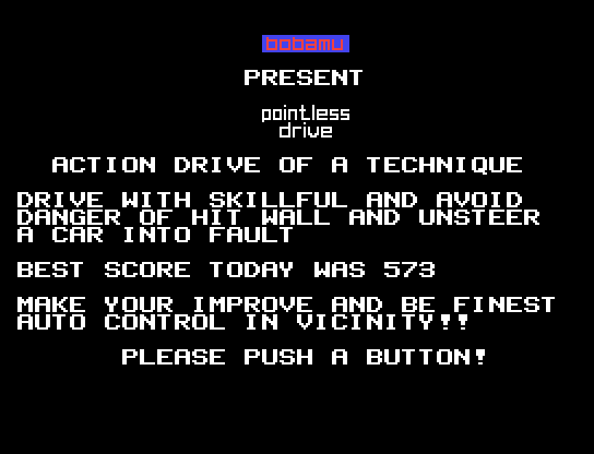 Pointless Drive — sstitle (WOR)