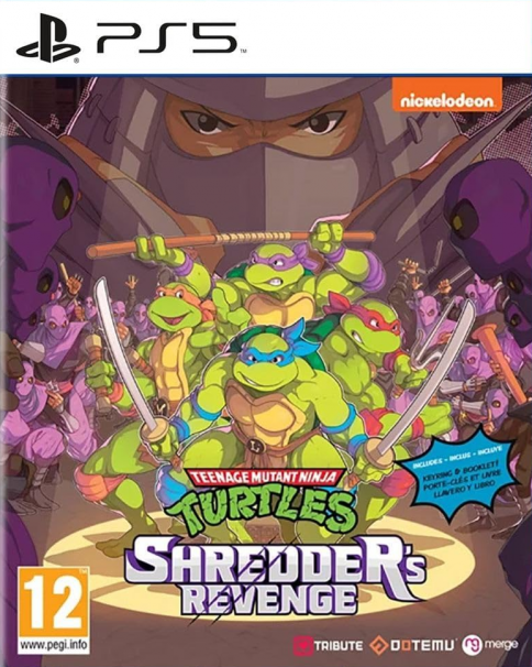 Teenage Mutant Ninja Turtles: Shredder's Revenge box art