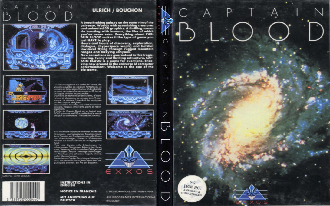 Captain Blood — box-texture (EU)