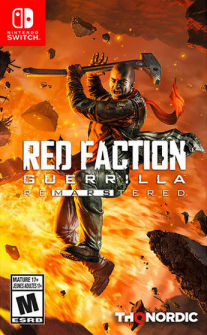 Red Faction Guerilla Re-Mars-Tered box art