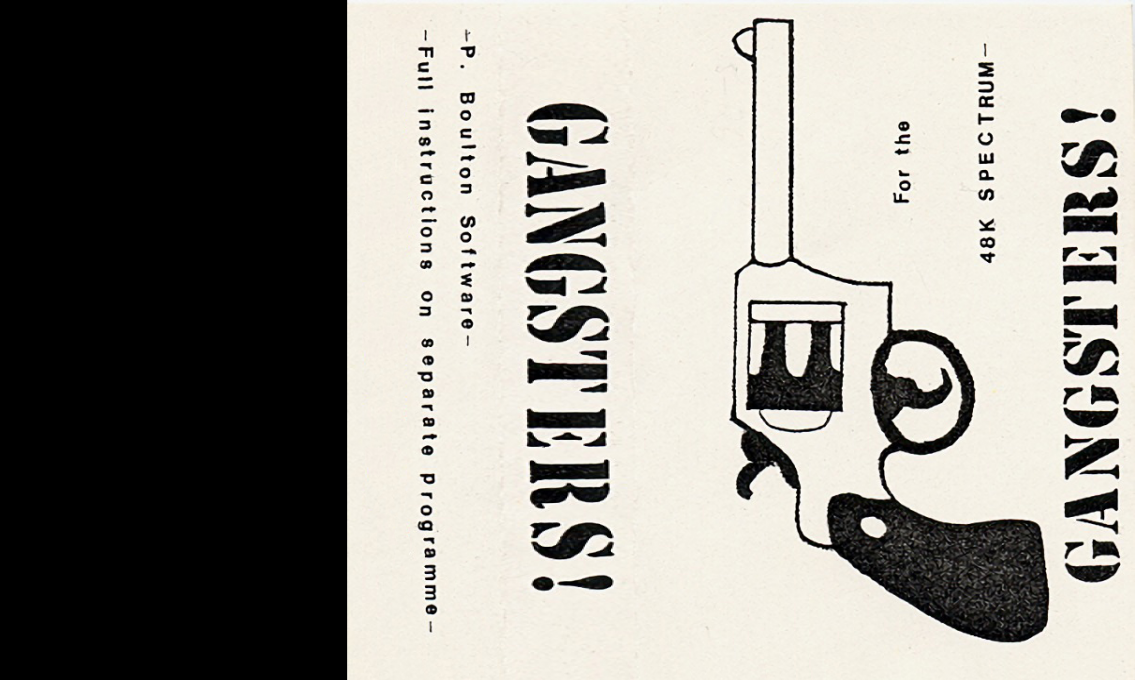 Gangsters — box-texture (UK)