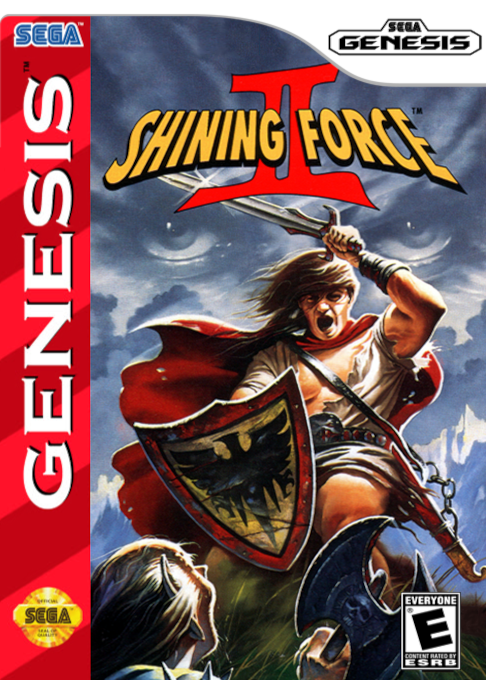 Shining Force 2 box art