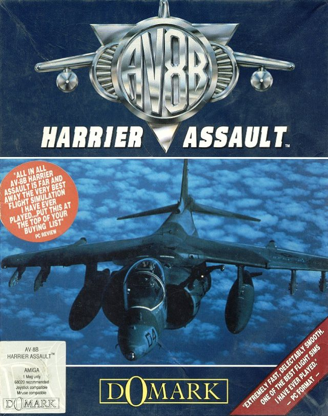 AV8B Harrier Assault box art