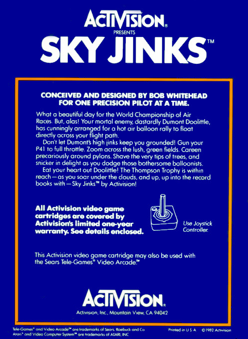 Sky Jinks — box-2D-back (EU)
