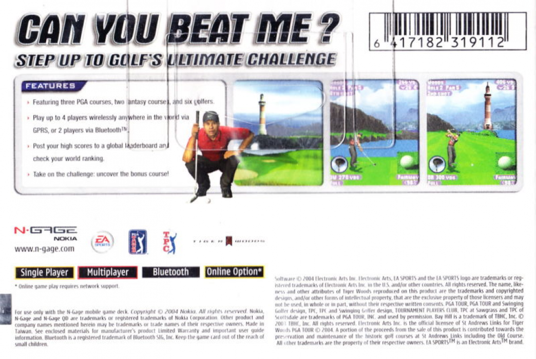 Tiger Woods PGA Tour 2004 — box-2D-back (AU)