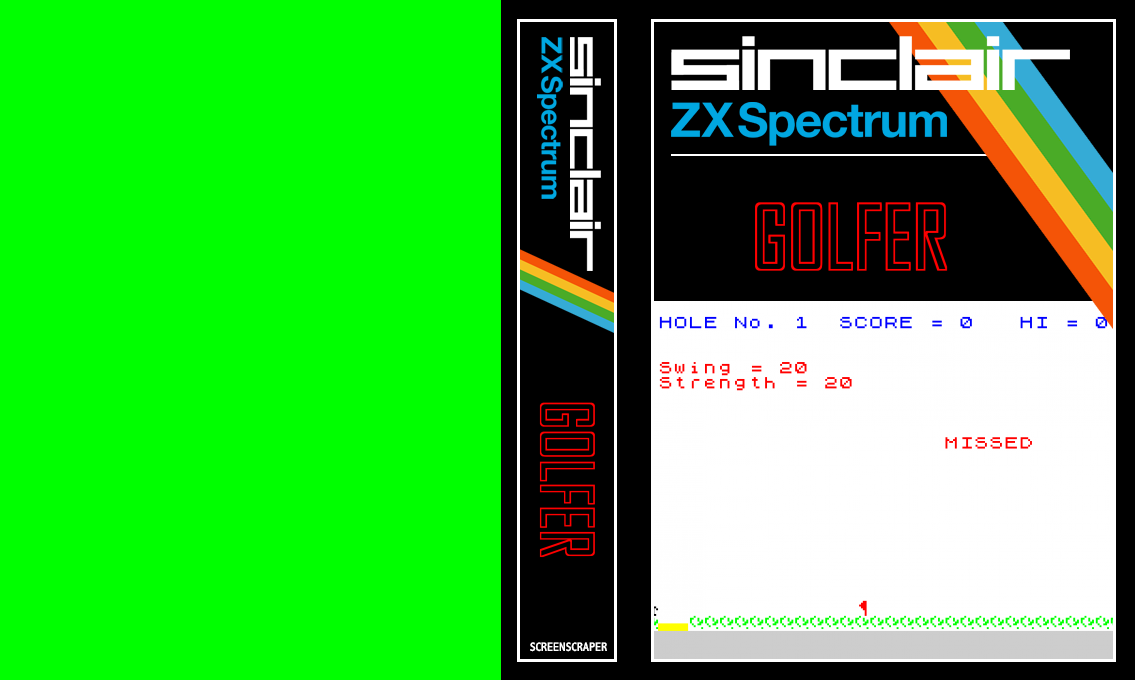 Golfer — box-texture (SS)