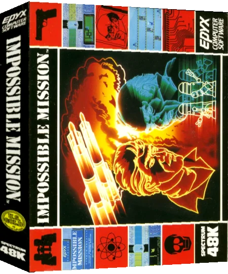 Impossible Mission — box-3D (EU)