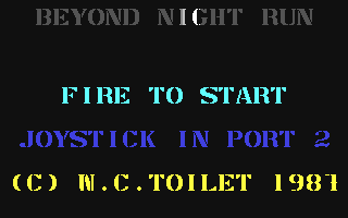 Beyond Night Run — sstitle (WOR)