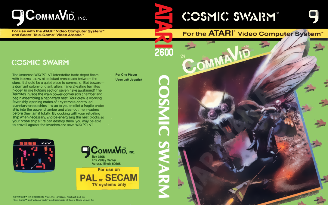 Cosmic Swarm — box-texture (EU)