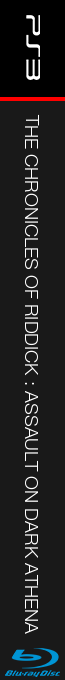 Chronicles of Riddick, The - Assault on Dark Athena — box-2D-side (US)