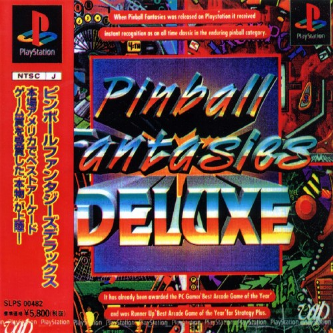 Pinball Fantasies Deluxe box art
