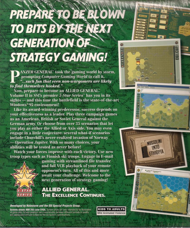 Allied General — box-2D-back (US)