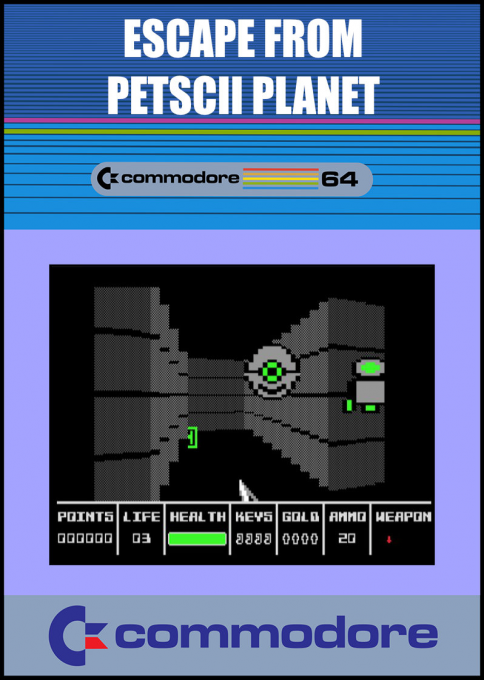 Escape From PETSCII Planet box art