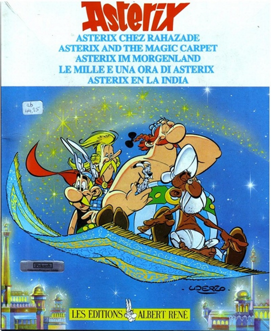 Asterix And The Magic Carpet box art