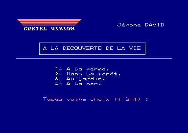 Découverte De La Vie, A La — sstitle (FR)