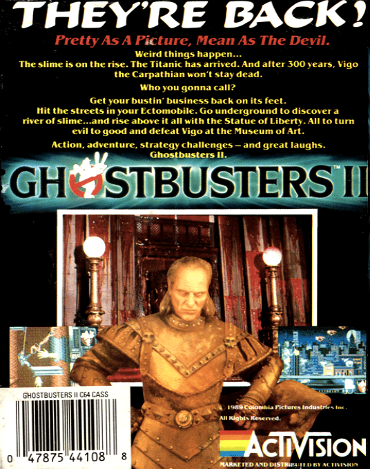 Ghostbusters 2 — box-2D-back (EU)