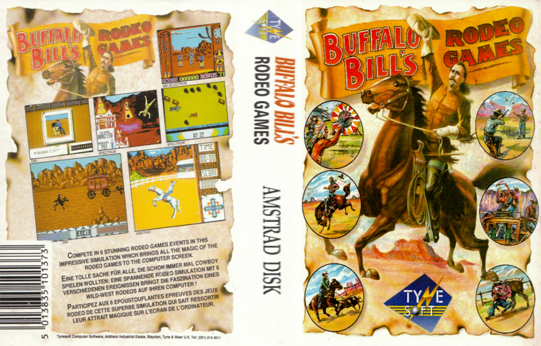 Buffalo Bill's Wild West Show — box-texture (EU)