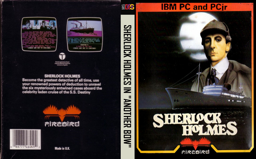 Sherlock Holmes in "Another Bow" — box-texture (EU)