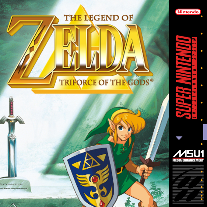 The Legend of Zelda: Triforce of the Gods box art