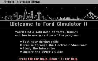 Ford Simulator 2 — sstitle (US)