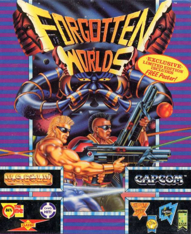 Forgotten Worlds box art