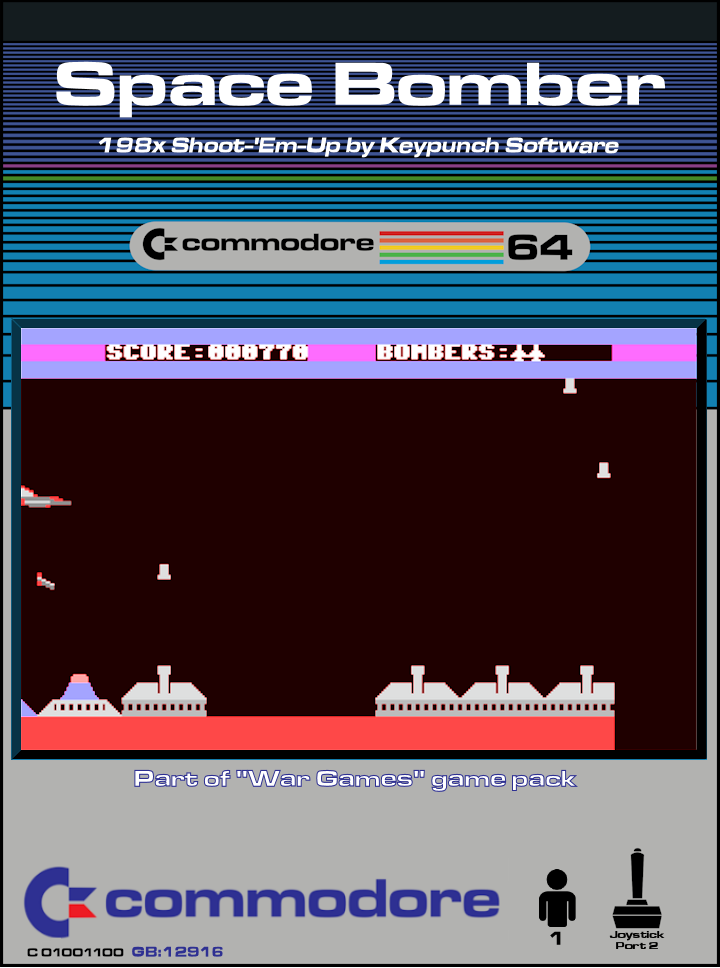 Space Bomber box art