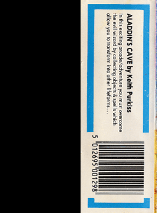 Aladdin's Cave — box-2D-back (EU)