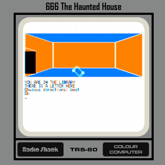 666 The Haunted House box art