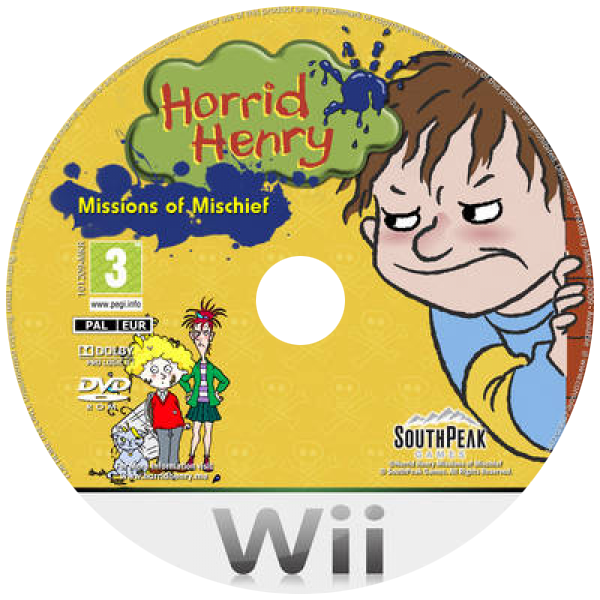 Horrid Henry - Missions of Mischief — support-texture (EU)