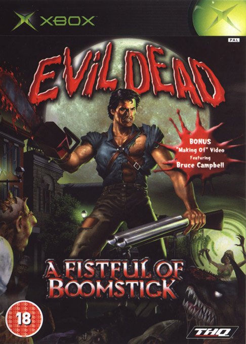Evil Dead - A Fistful of Boomstick — box-2D (UK)