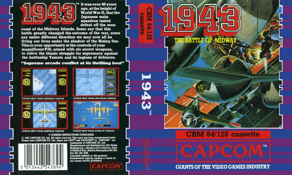 1943 - The Battle Of Midway — box-texture (EU)