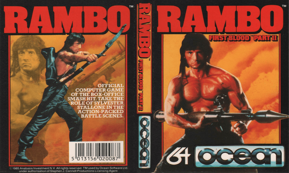 Rambo - First Blood Part 2 — box-texture (EU)