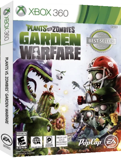 Plants vs. Zombies - Garden Warfare — box-3D (US)