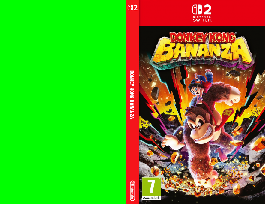 Donkey Kong Bananza — box-texture (EU)