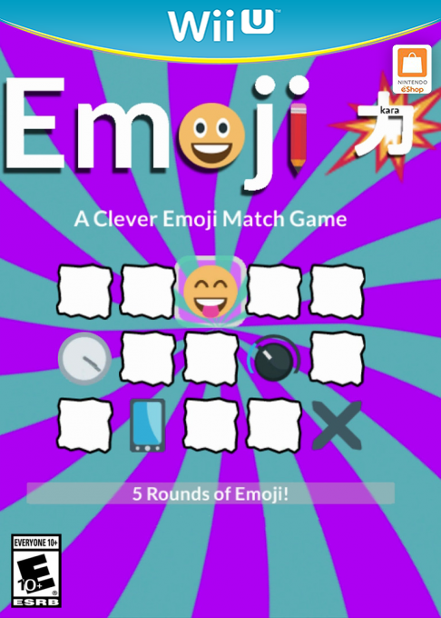 Emojikara - A Clever Emoji Match Game box art