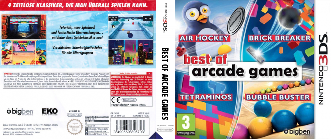 Best of Arcade Games — box-texture (EU)